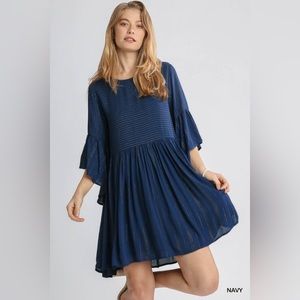 Umgee Boho Babydoll Dress
